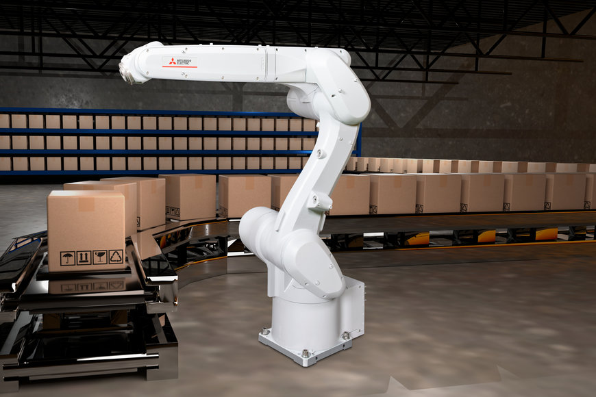 New Mitsubishi Electric robot handles larger payloads with longer reach